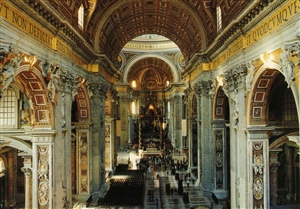 サン・ピエトロ大聖堂内部